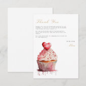 Bridal Brunch Brautparty Vielen Dank Karte (Vorne/Hinten)