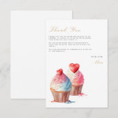 Bridal Brunch Brautparty Vielen Dank Karte (Vorne/Hinten)