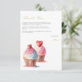 Bridal Brunch Brautparty Vielen Dank Karte (Stehend Vorderseite)