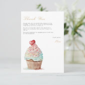 Bridal Brunch Brautparty Vielen Dank Karte (Stehend Vorderseite)