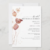 Bridal Brunch & Bubbly Einladung (Vorderseite)