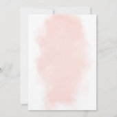 Bridal Brunch Dusche Bachelorette Aquädukte Peach Einladung (Rückseite)