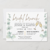 Bridal Brunch Dusche Einladung (Vorderseite)