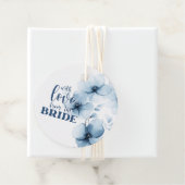 Bridal Brunch Eine blaue Liebe von Bride Geschenkanhänger (Beispiel)