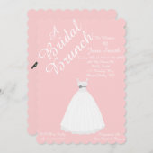 Bridal Brunch Einladung (Vorne/Hinten)