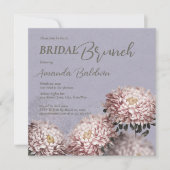 Bridal Brunch Floral Einladung (Vorderseite)