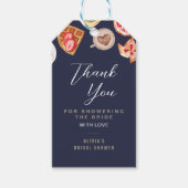 Bridal Brunch Illustrationen Vielen Dank Geschenkanhänger (Vorderseite)