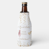 Bridal-Brunch mit vergoldeten Cocktails in Gold Gl Flaschenkühler (Flaschenvorderseite)