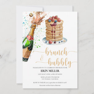 Bridal Brunch   Pancake Einladung