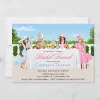 Bridal Brunch Party Einladung