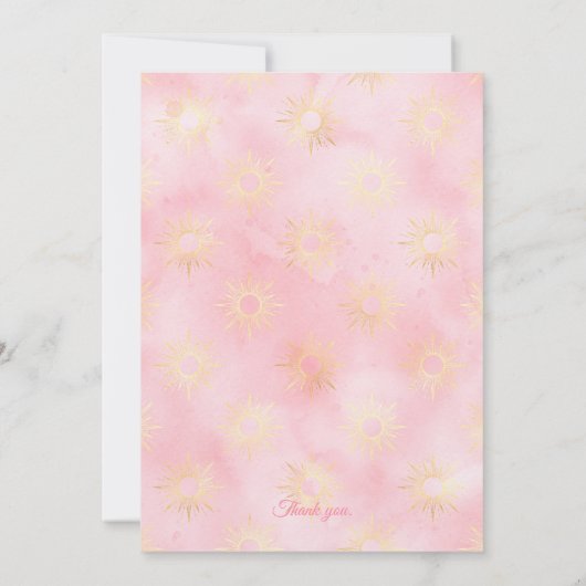 Bridal Brunch Save The Date (Rückseite)