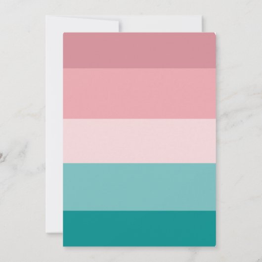 Bridal Brunch Save The Date (Rückseite)