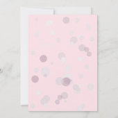 Bridal Brunch und Bubbly Polterabend Einladung (Rückseite)