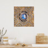 Bridal Chamber, Decke von Andrea Mantegna Poster (Küche)