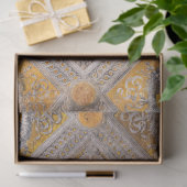 Bridal Chamber, Decke von Andrea Mantegna Seidenpapier (Geschenk)