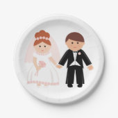 Bridal Couple Paper Teller (Vorderseite)