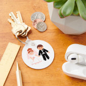 Bridal Couple Schlüsselanhänger