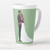 Bridal Couple, skin tones medium Milchtasse (Rechte Ecke)