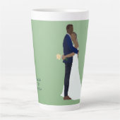 Bridal Couple, skin tones Variation 4 Milchtasse (Vorderseite)