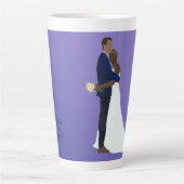 Bridal Couple, skin tones Variation 6 Milchtasse (Vorderseite)