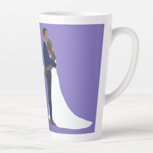 Bridal Couple, skin tones Variation 6 Milchtasse (Rechts)