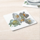 Bridal Crown Daffodien Nah Papier Untersetzer (angewinkelt)
