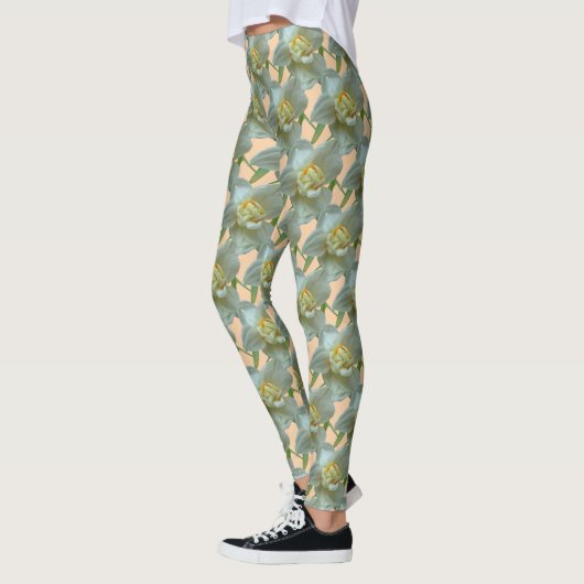 Bridal Crown Daffodil Legging Leggings (Links)