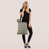 Bridal Crown Daffodis Muster Tote Tasche (Am Model)