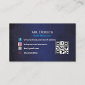 Bridal dressmaker Business Card Visitenkarte (Rückseite)