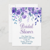 Bridal Dusche Einladung Postkarten (Vorne/Hinten)