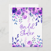 Bridal Dusche Einladung Postkarten (Vorne/Hinten)