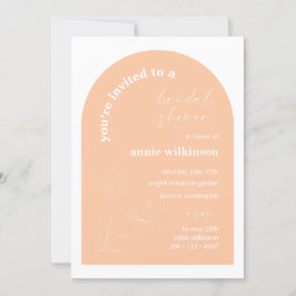 Bridal Dusche Einladung Retro Hochzeitsfeier A115