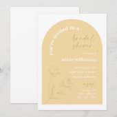 Bridal Dusche Einladung Retro Hochzeitsfeier A115 (Vorne/Hinten)
