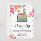 Bridal-Dusche für Reisen - Einladung (Vorderseite)