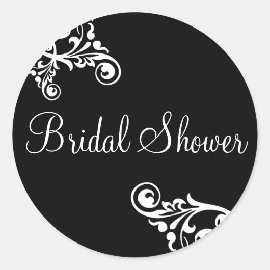 Bridal Duwer Blütenumschlag Sticker Seal (Vorderseite)