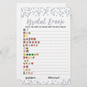 Bridal emoji game with Answers Brautparty game (Vorne/Hinten)