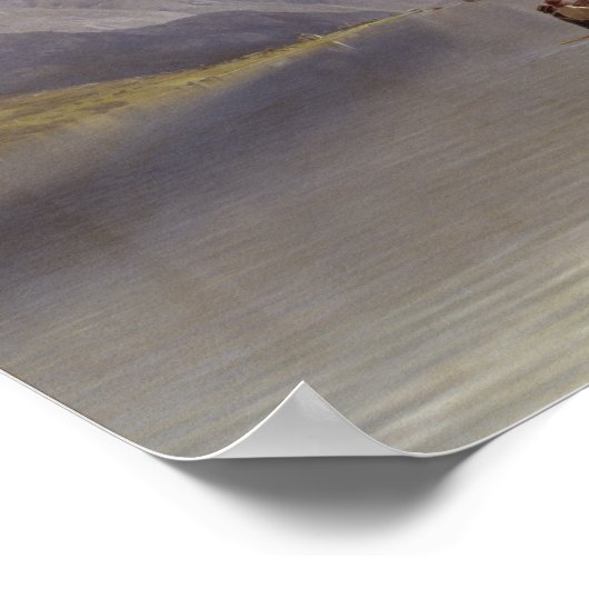 Bridal Escort on the Hardanger Fiord, 1865 Poster (Ecke)