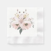 Bridal Floral Serviette (Vorderseite)