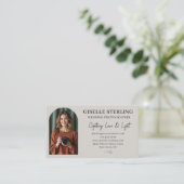 Bridal Fotograf Foto Script Beruflich Visitenkarte (Stehend Vorderseite)