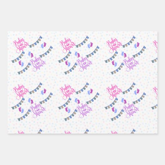 Bridal Future Pack Wrap Wrapping Paper Sheets Geschenkpapier Set (Vorderseite 3)