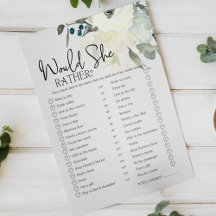 Bridal Game würde sie eher Elfenbein White