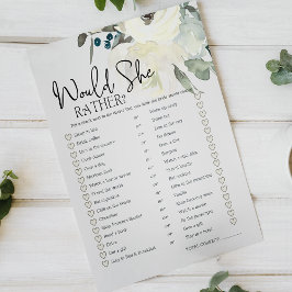 Bridal Game würde sie eher Elfenbein White