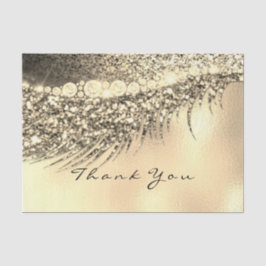 Bridal Gold Glitzer Vielen Dank Eyes Metal Lux Seidenpapier