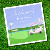 Bridal Golf Brautparty Brunch Serviette