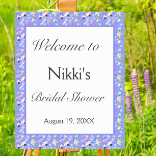 Bridal Golf Cart Brautparty Willkommen Poster