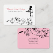 Bridal Gown Boutique Shop Visitenkarte (Vorne/Hinten)
