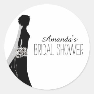 Bridal Gown   Brautparty Gefallen Stickers