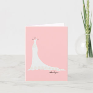 Bridal Gown dankt dir Notizen {Peach}