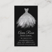*~* Bridal Gowns Hochzeitskleider Visitenkarte (Rückseite)