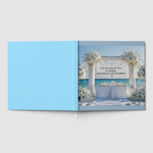 Bridal Guestbook- A Journey of Love Gästebuch (Voll)